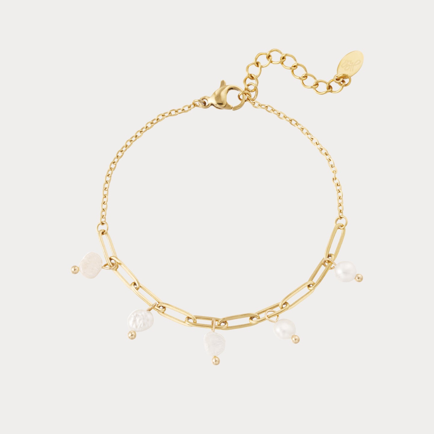 Cute Pearl Bracelet - gold
