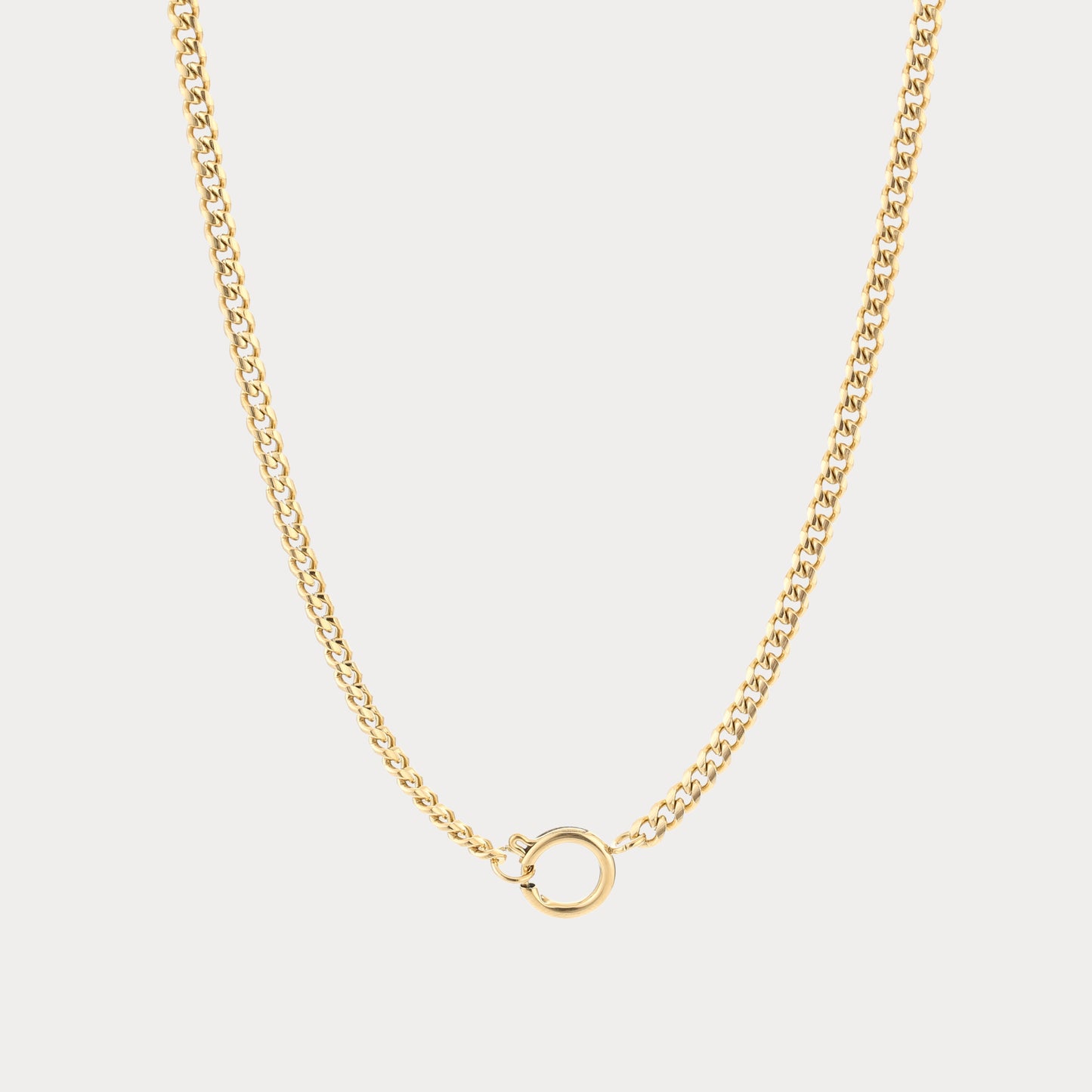 Basic Necklace Round - gold