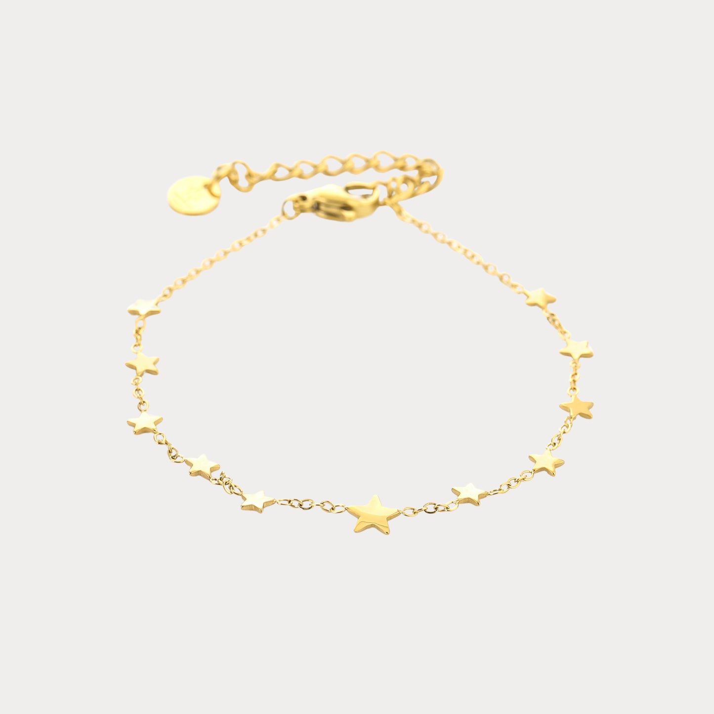 Lots Of Stars Bracelet - gold