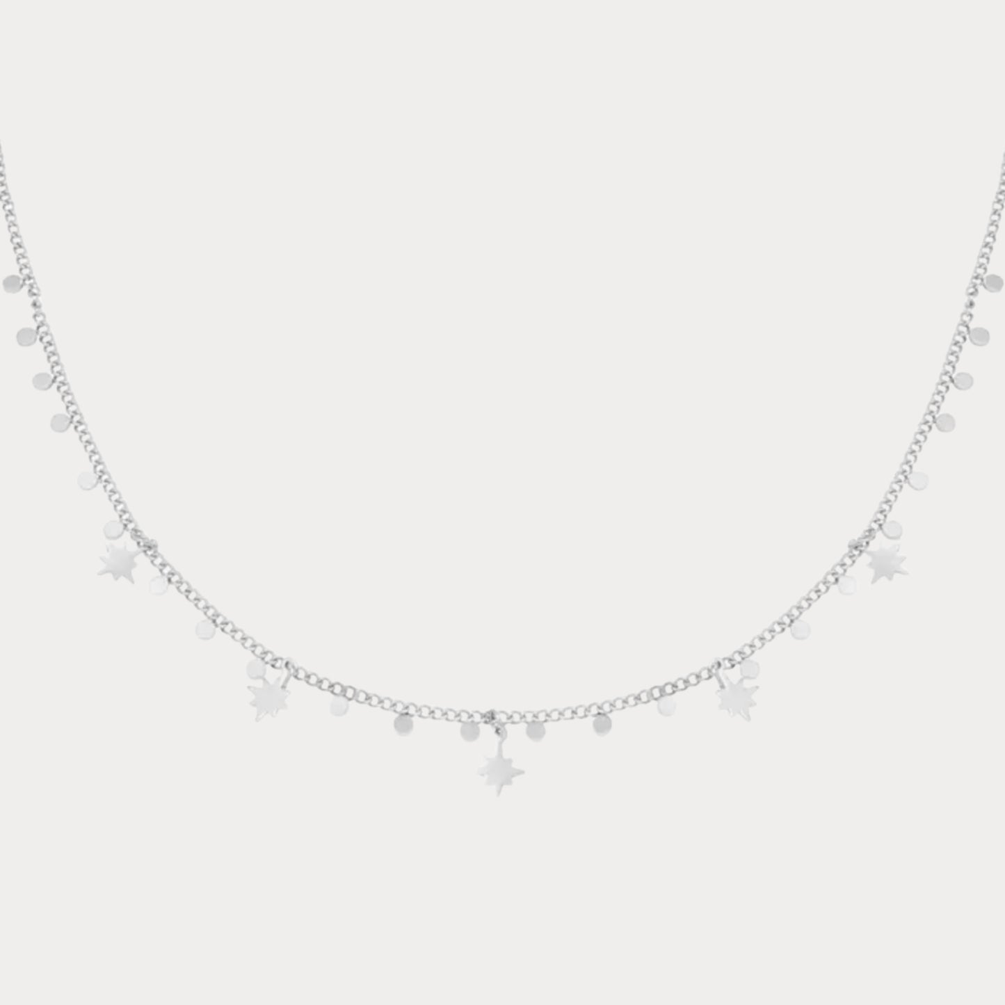 North Star Necklace - silver