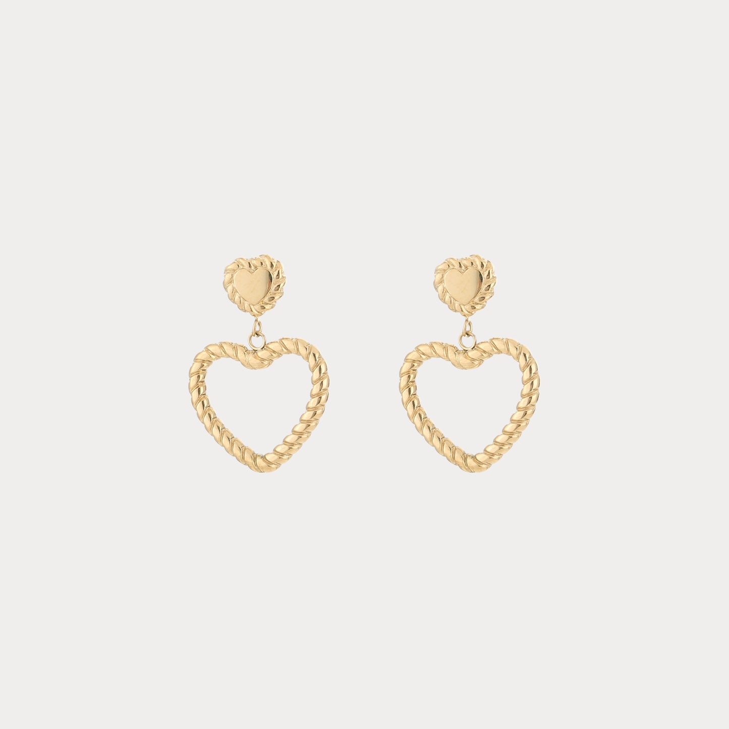 Jade Earrings - gold