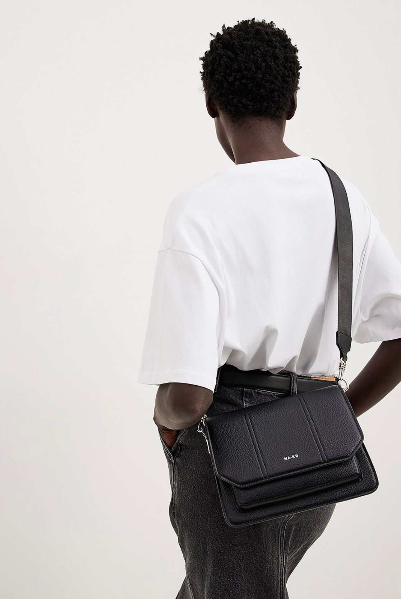 NA-KD Crossover Bag - black