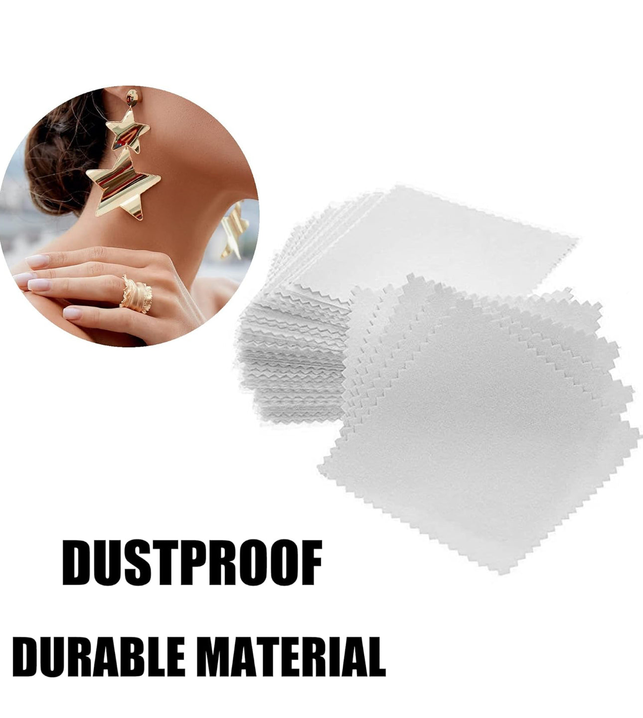 MFJ Cleaning Cloth - white