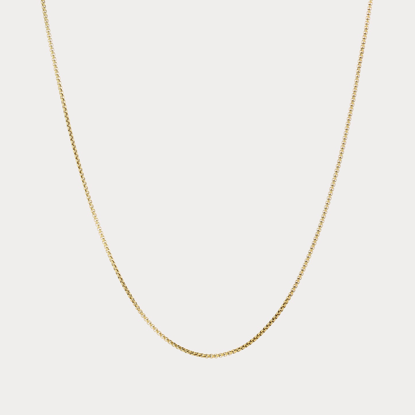 Small Chain Necklace - gold