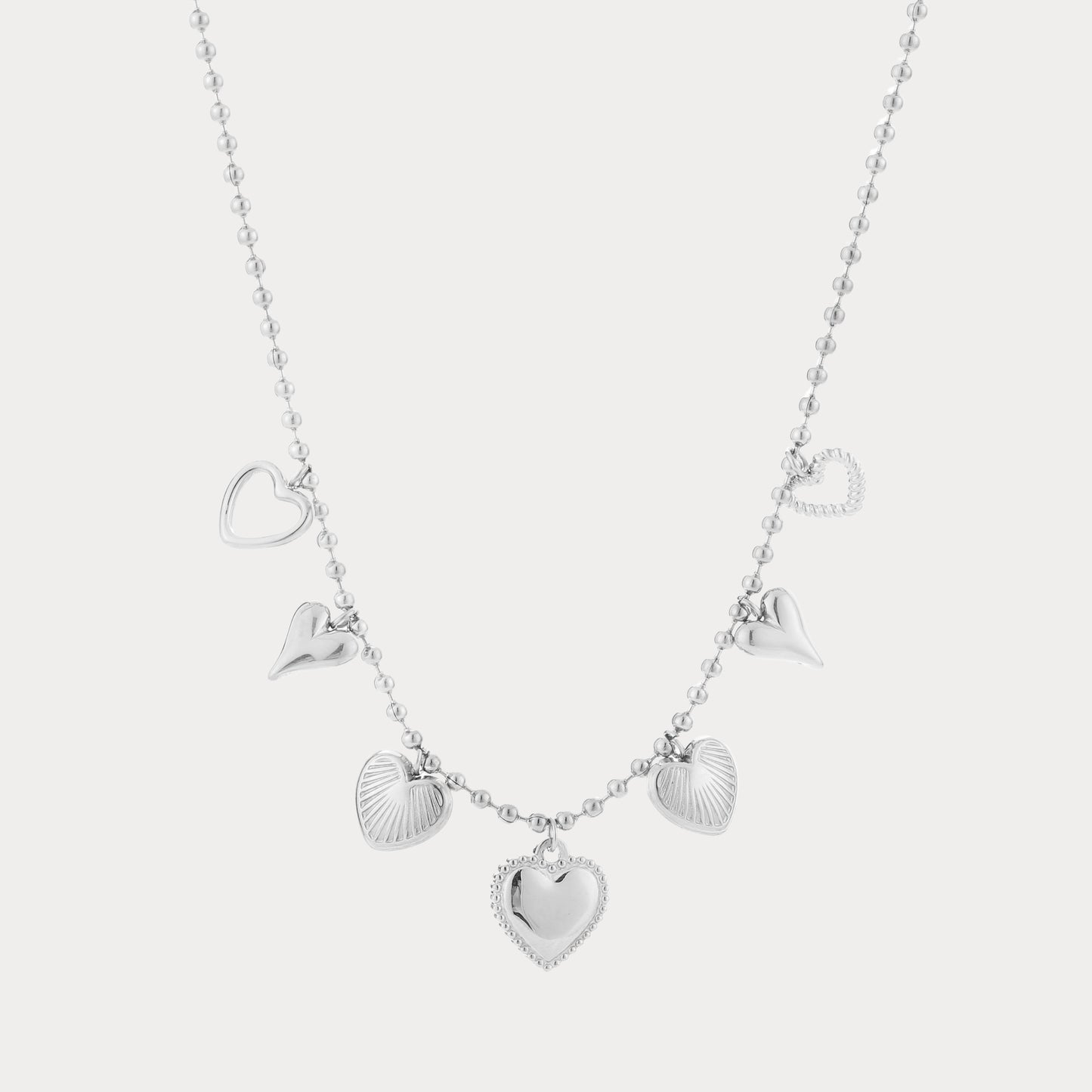 Lots Of Love Necklace - silver