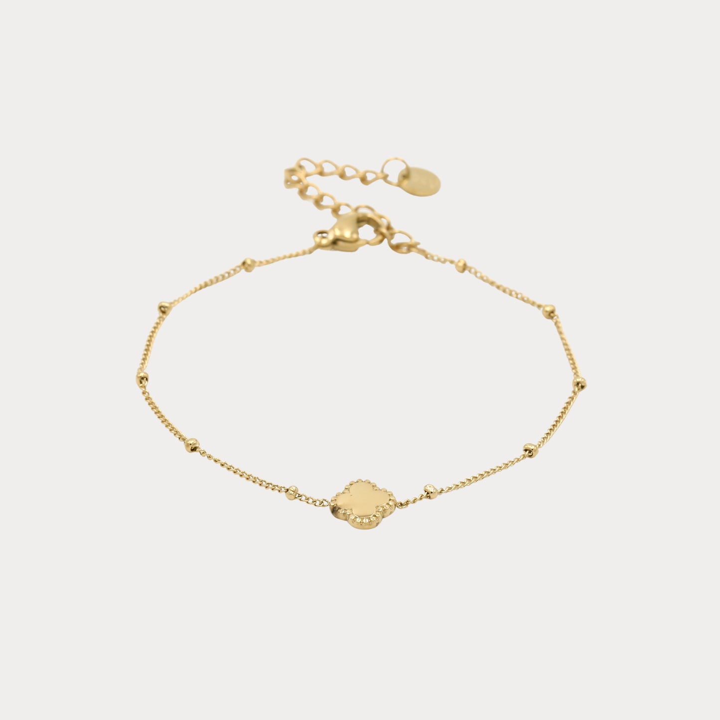 Basic Clover Bracelet - gold