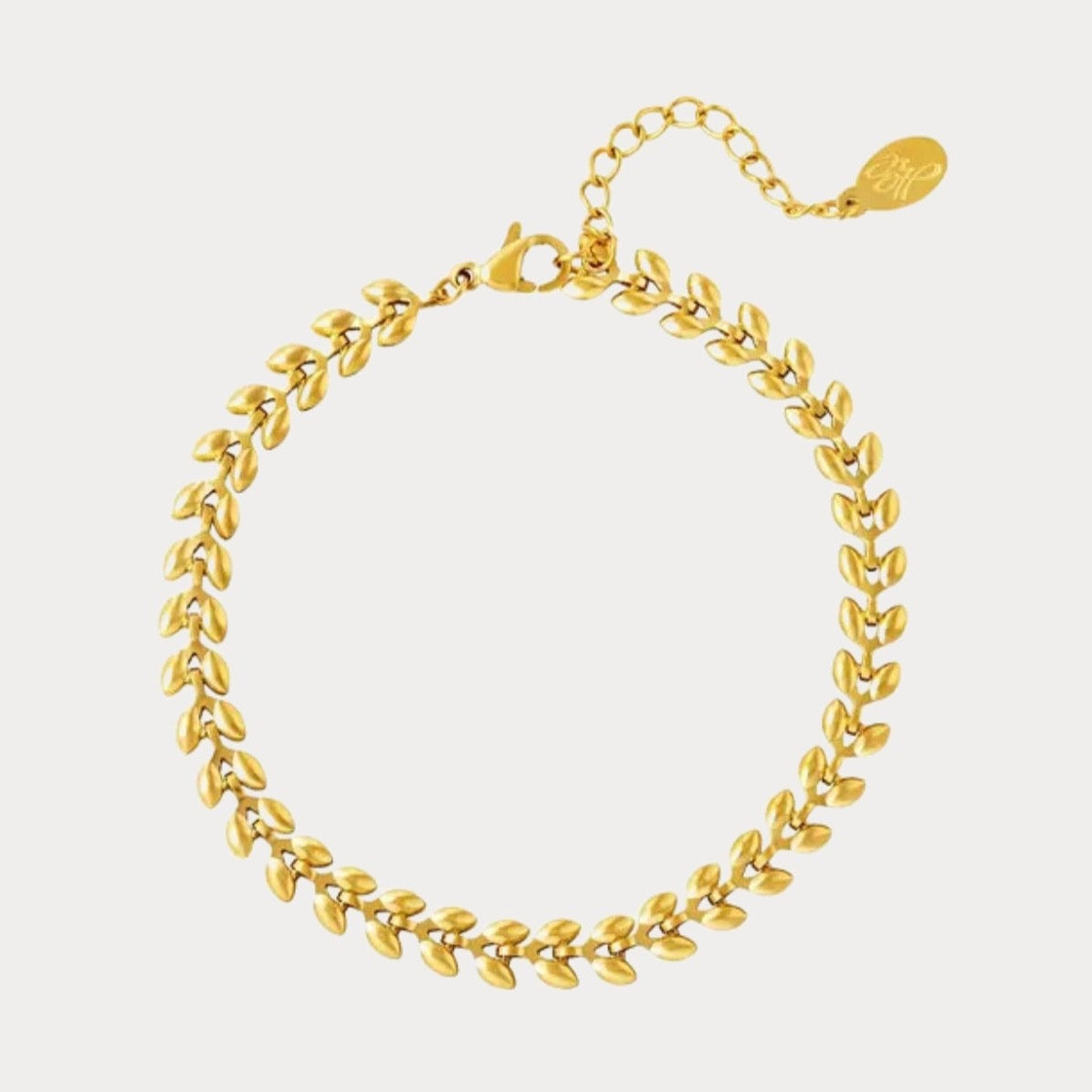 Bracelet Leafs - gold