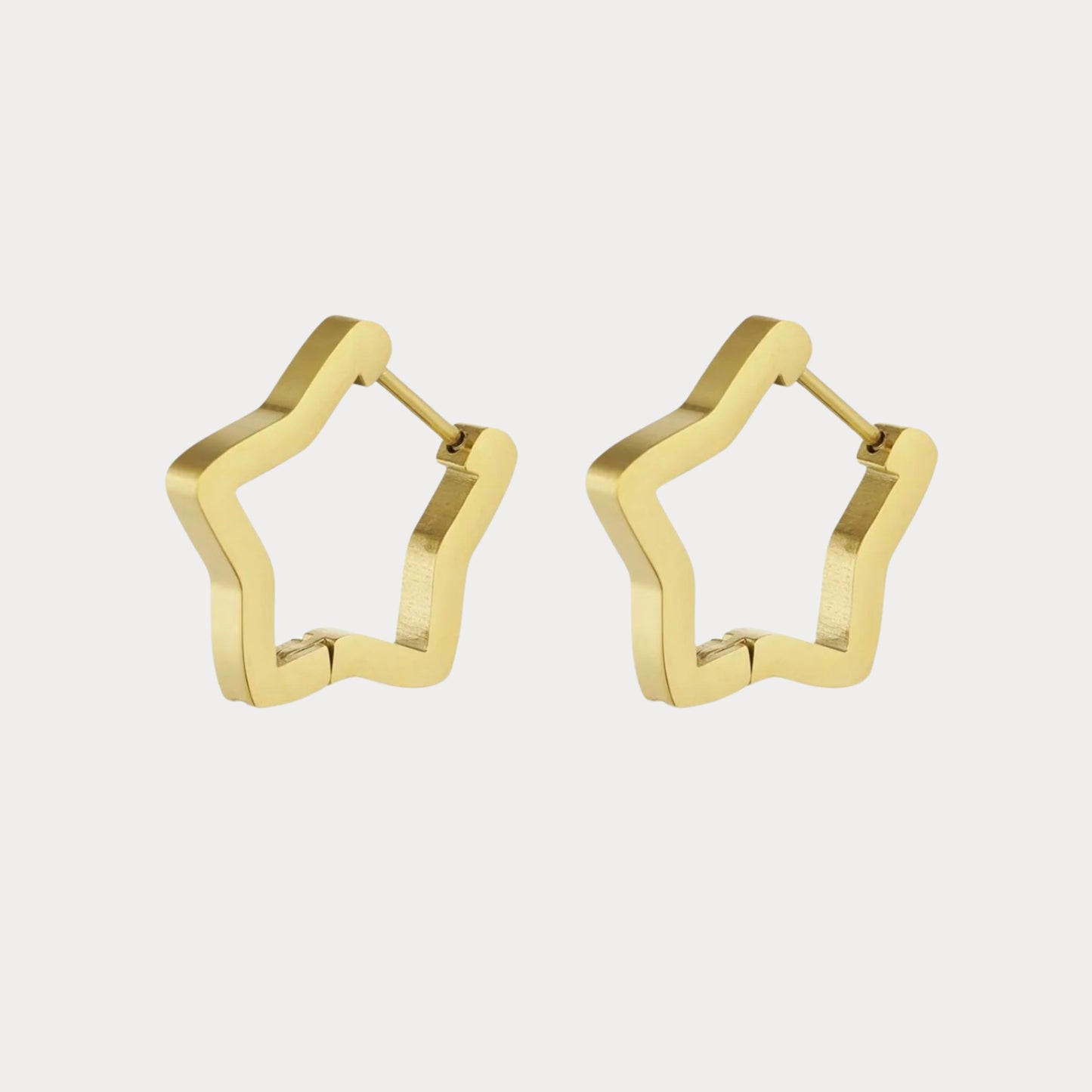 Star Earrings - gold