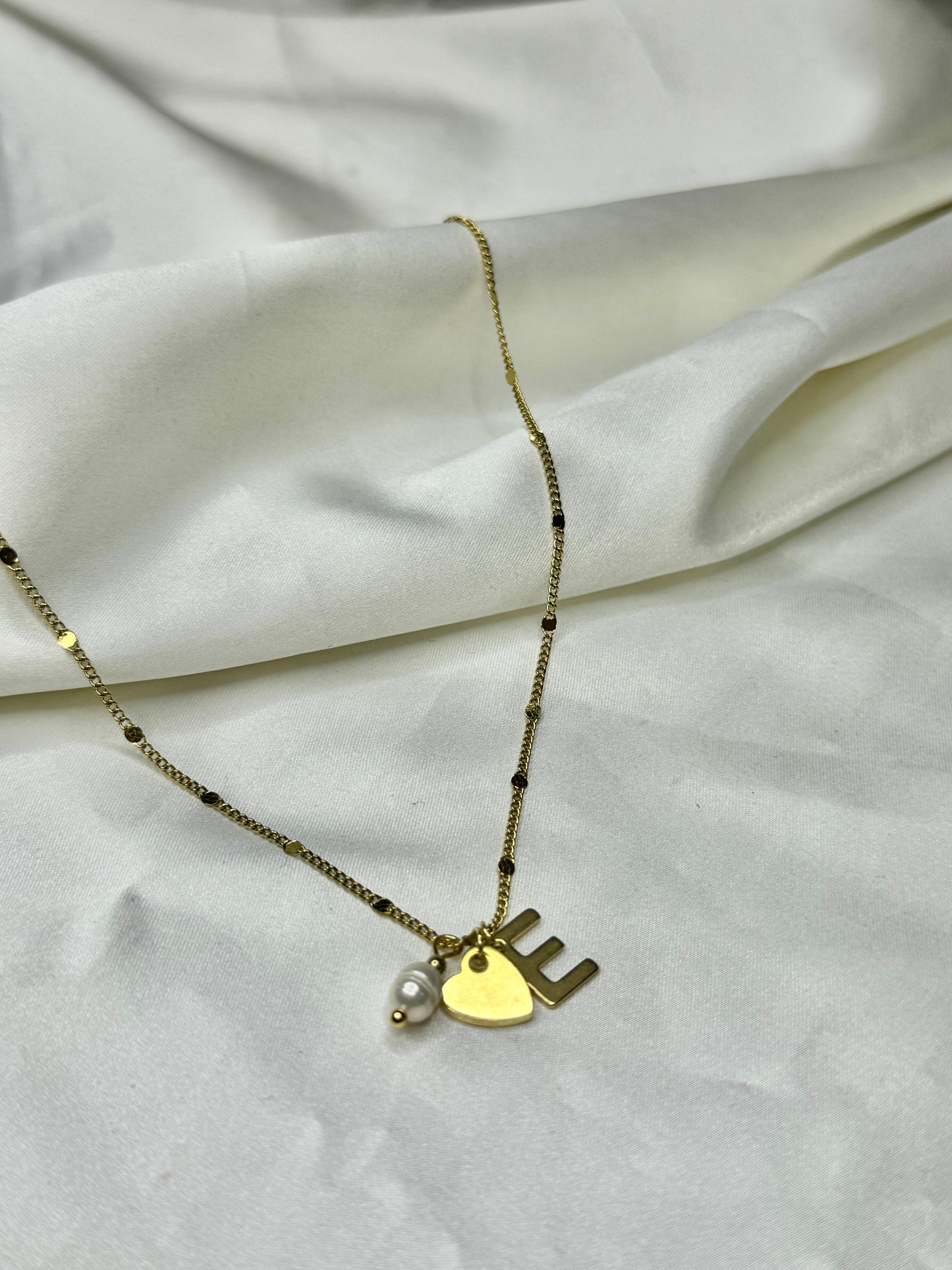 Initial Heart Necklace
