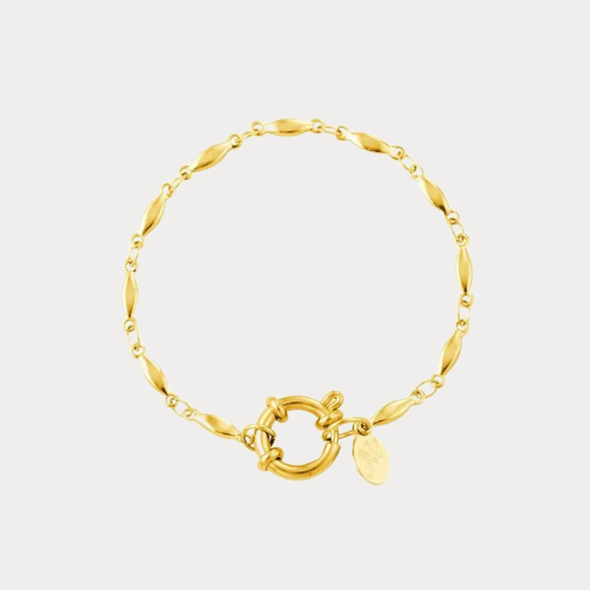 Bracelet Oval Chain - gold