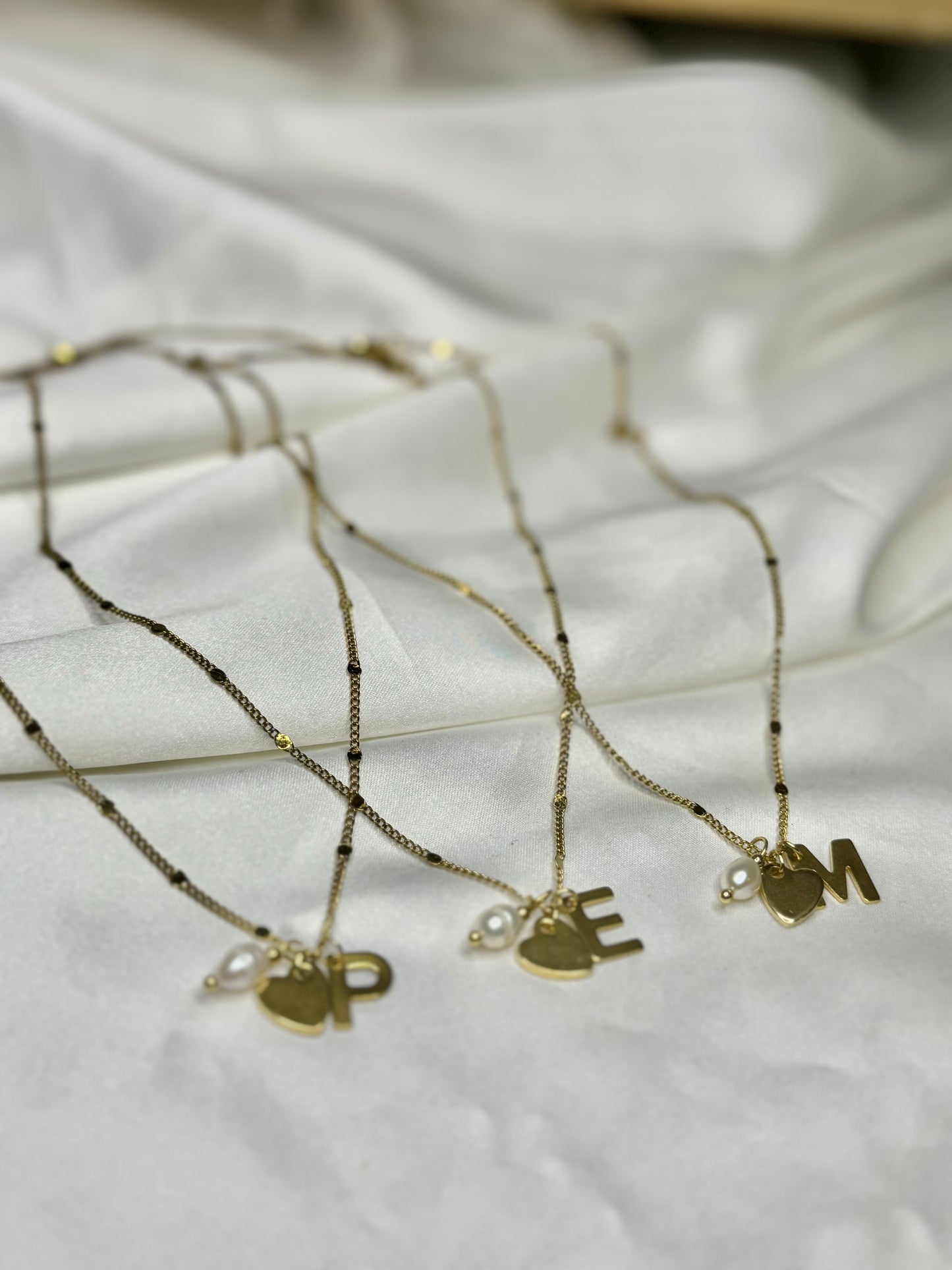 Initial Heart Necklace