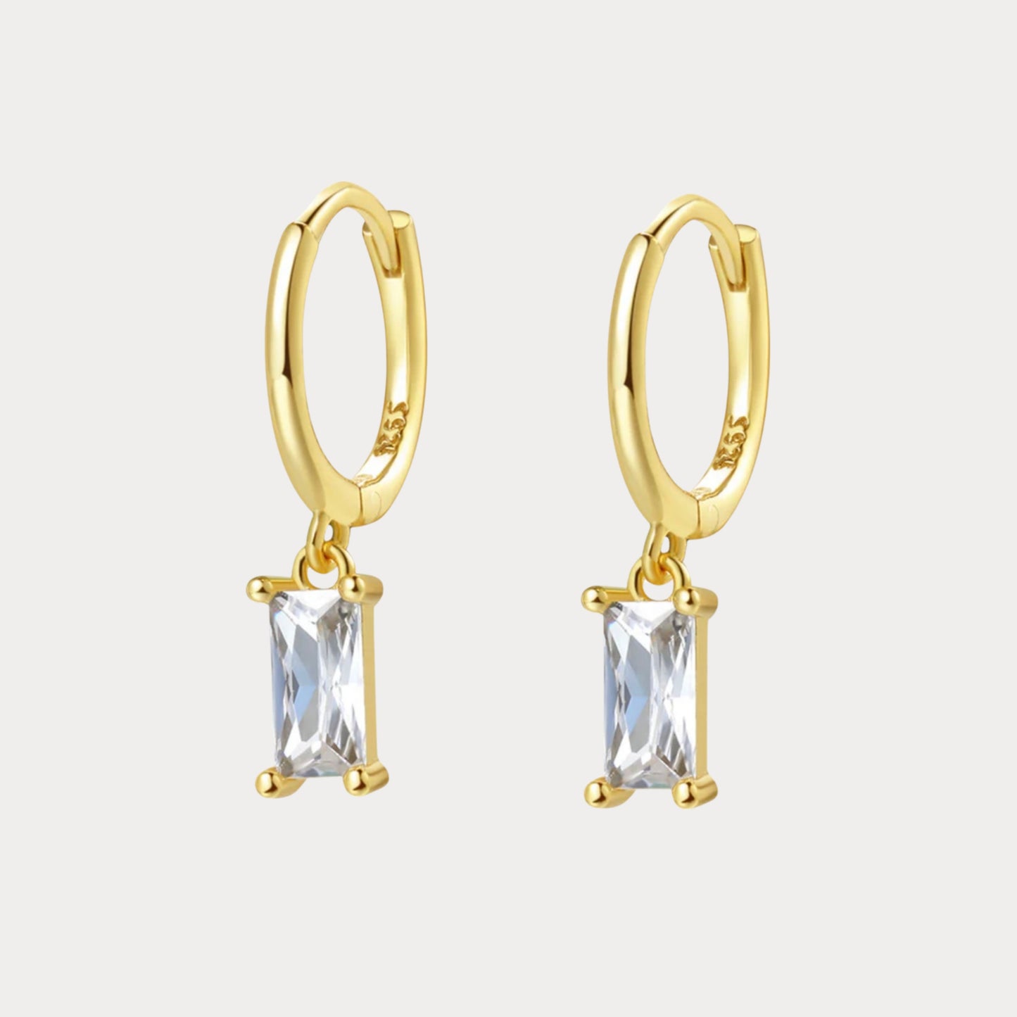 Shiney Earrings - gold