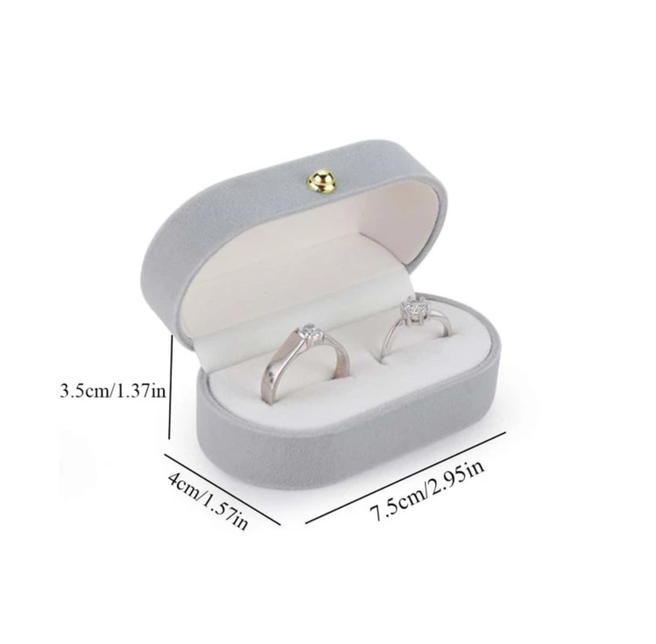 Grey Ring Set Box