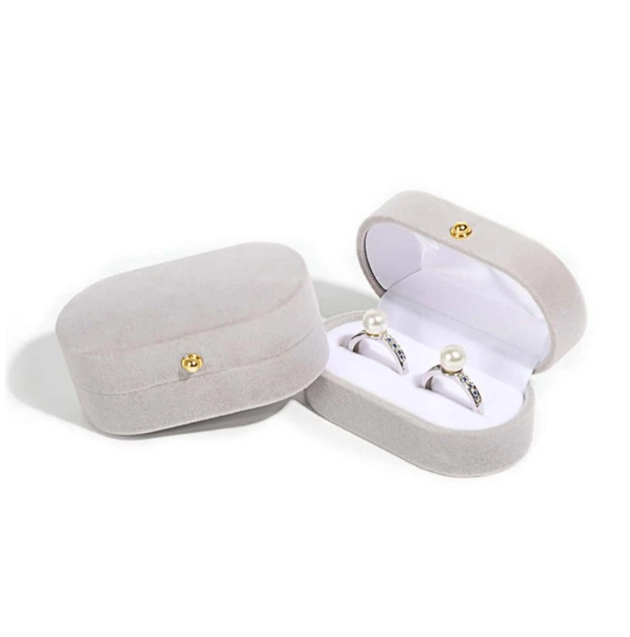 Grey Ring Set Box