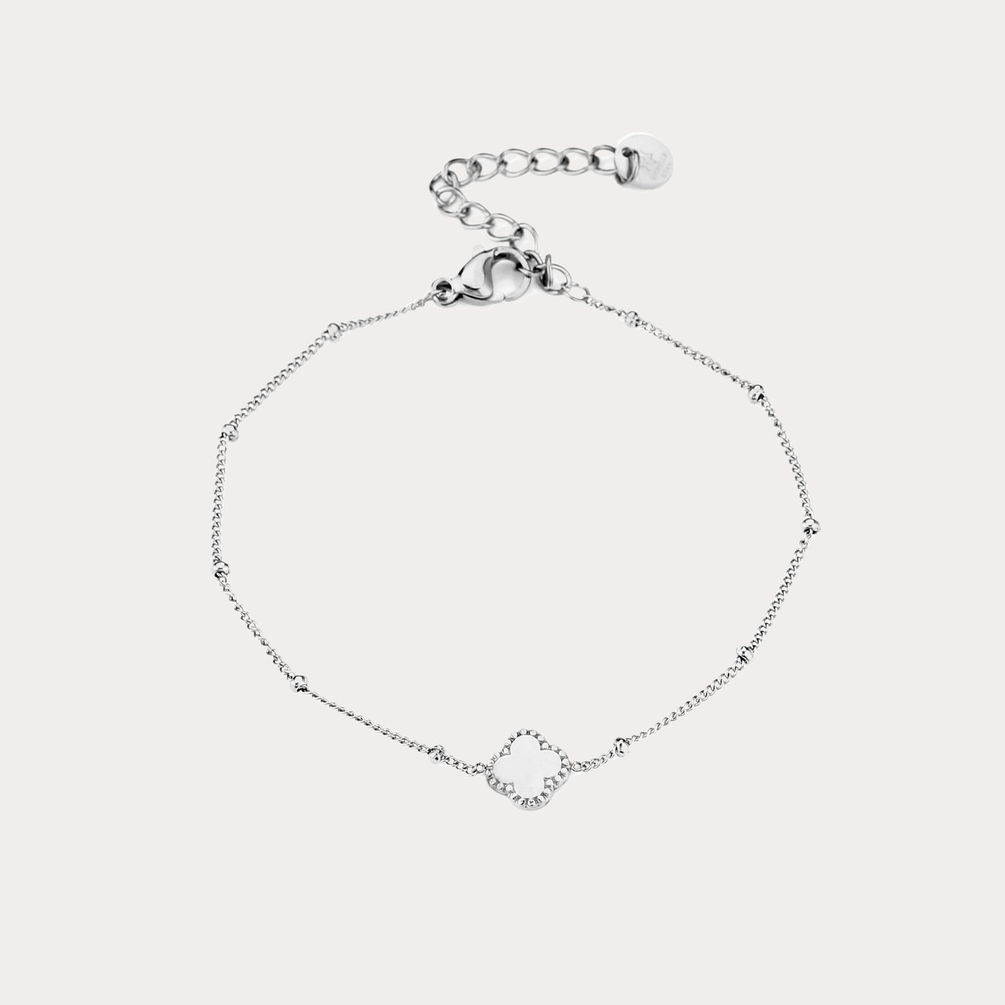 Basic Clover Bracelet - silver