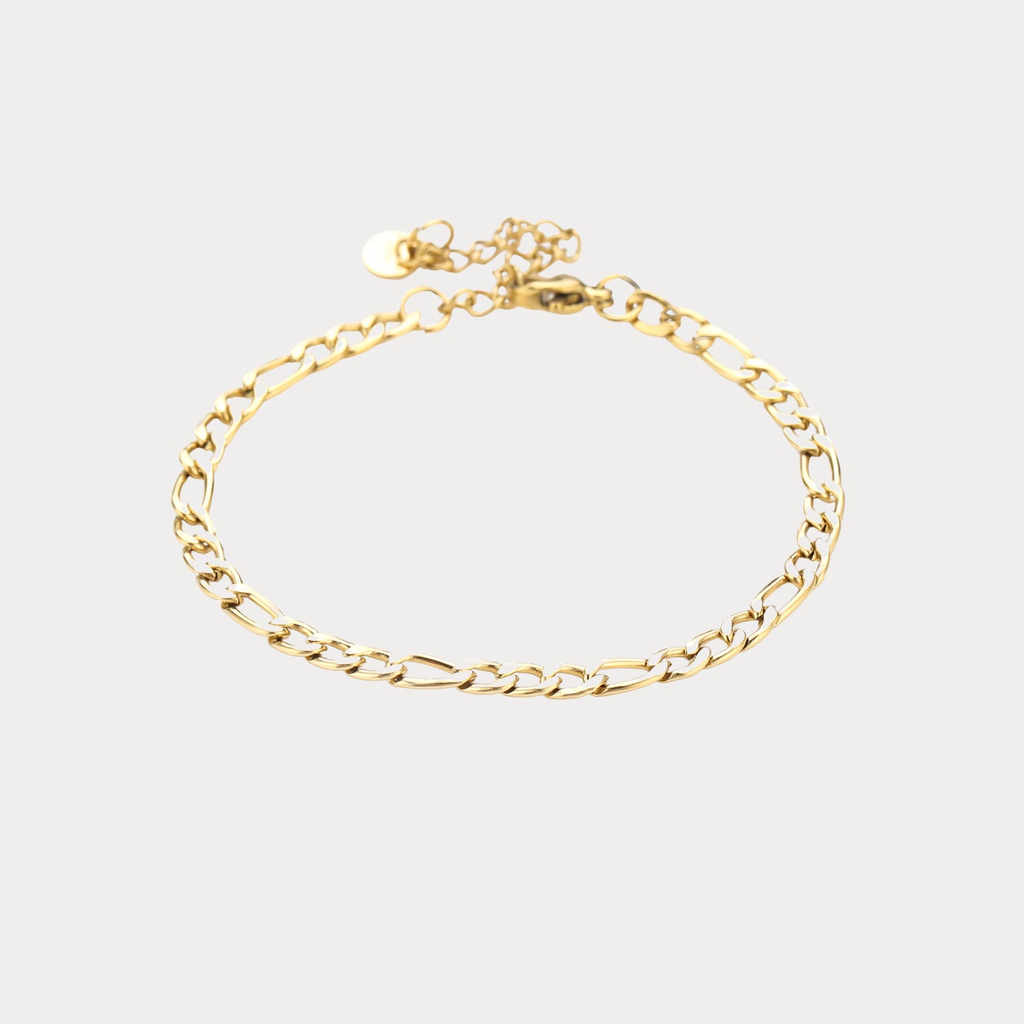 Classy Basic Chain Bracelet - gold