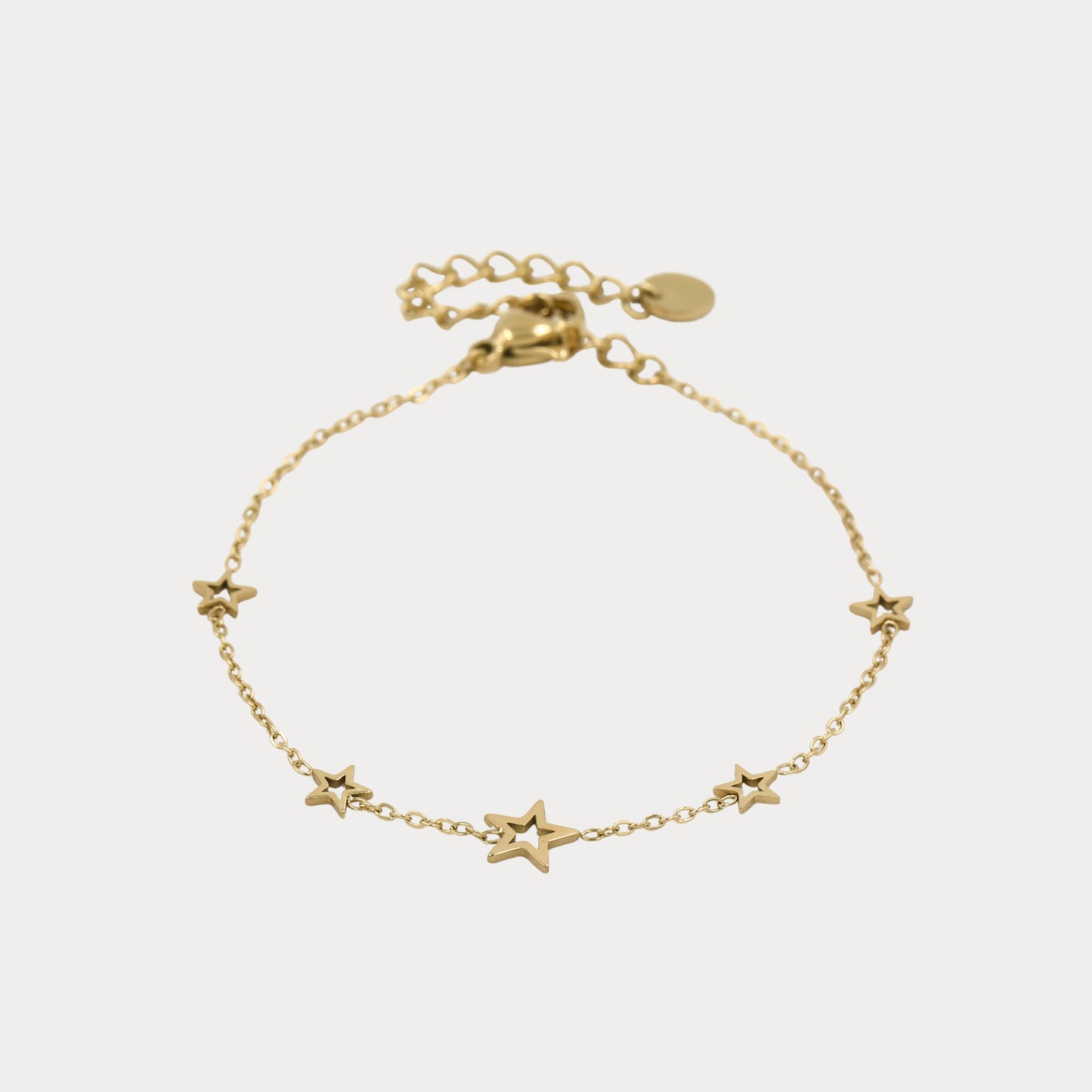 Vintage Stars Bracelet - gold