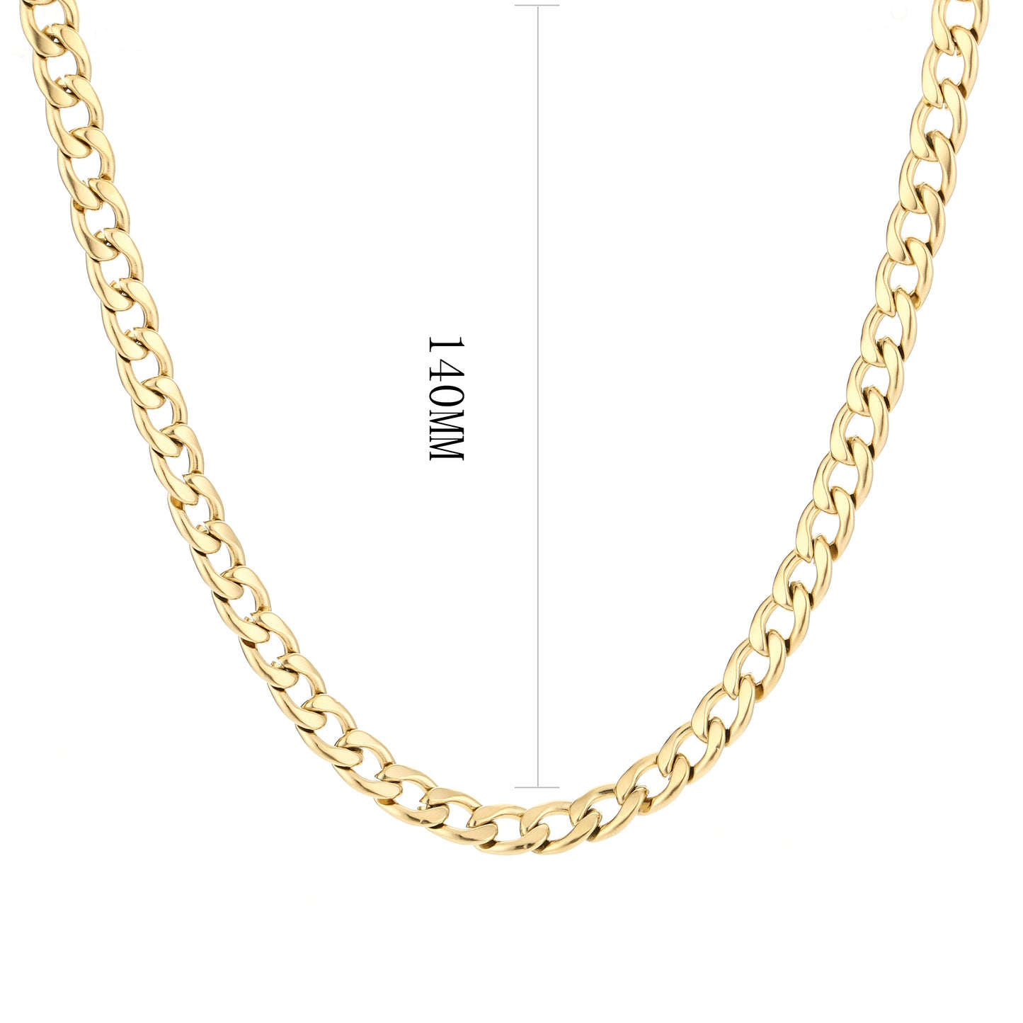Full Chain Necklace - gold