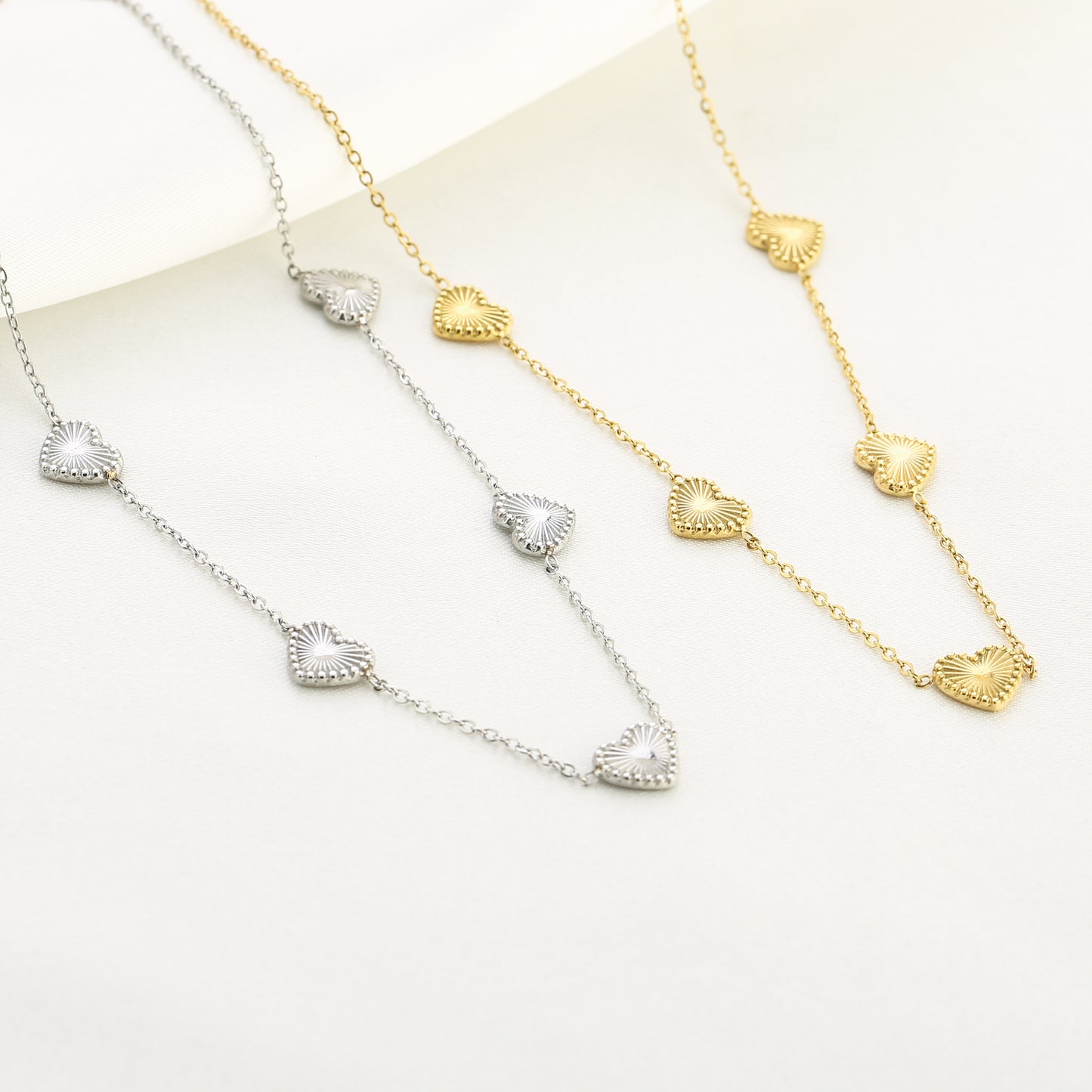 Love Me More Necklace - gold
