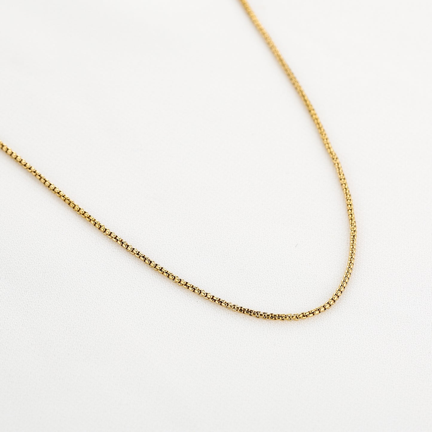 Small Chain Necklace - gold