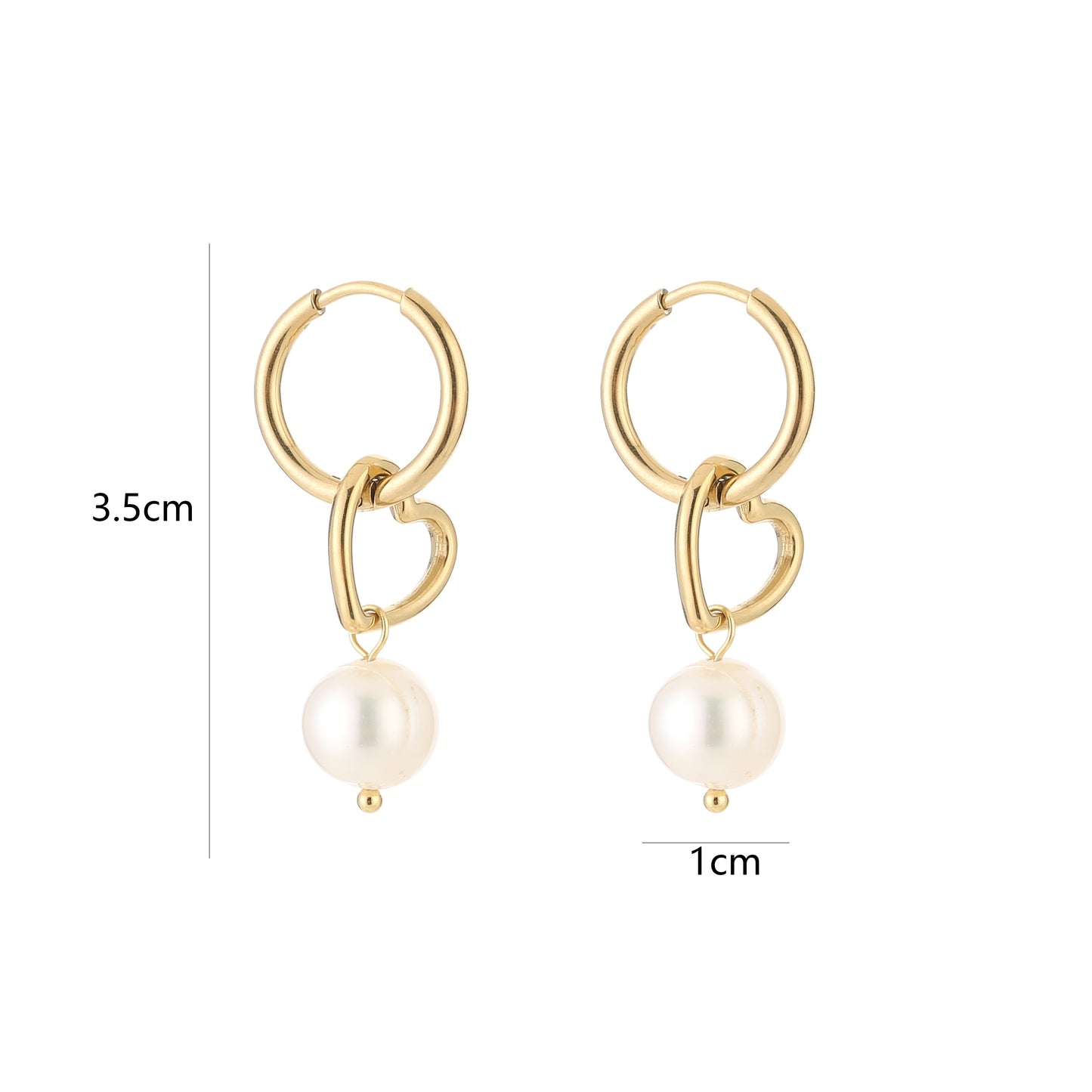 Pretty Girl Earrings - gold