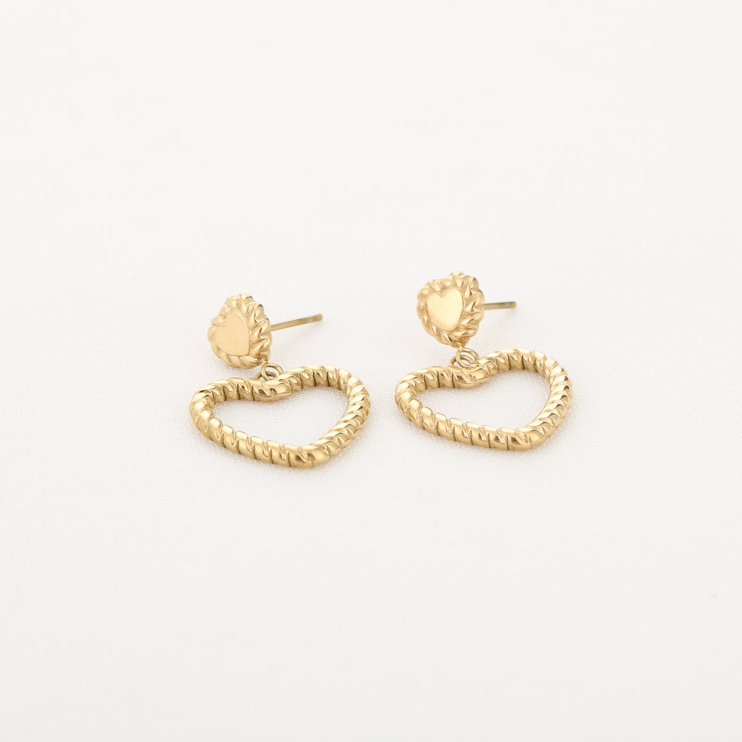 Jade Earrings - gold