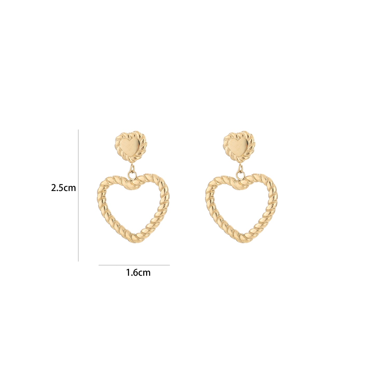 Jade Earrings - gold