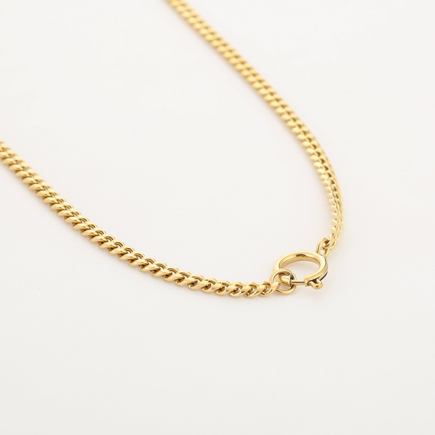 Basic Necklace Round - gold