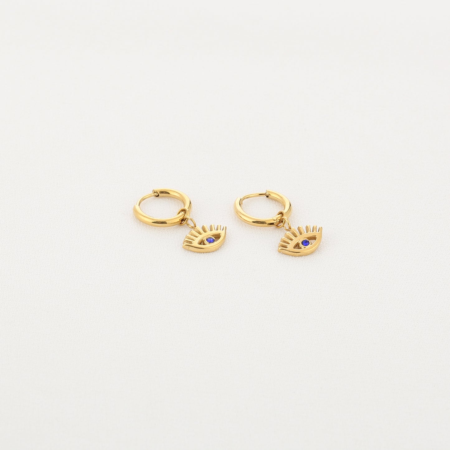 Eyes Earrings - gold