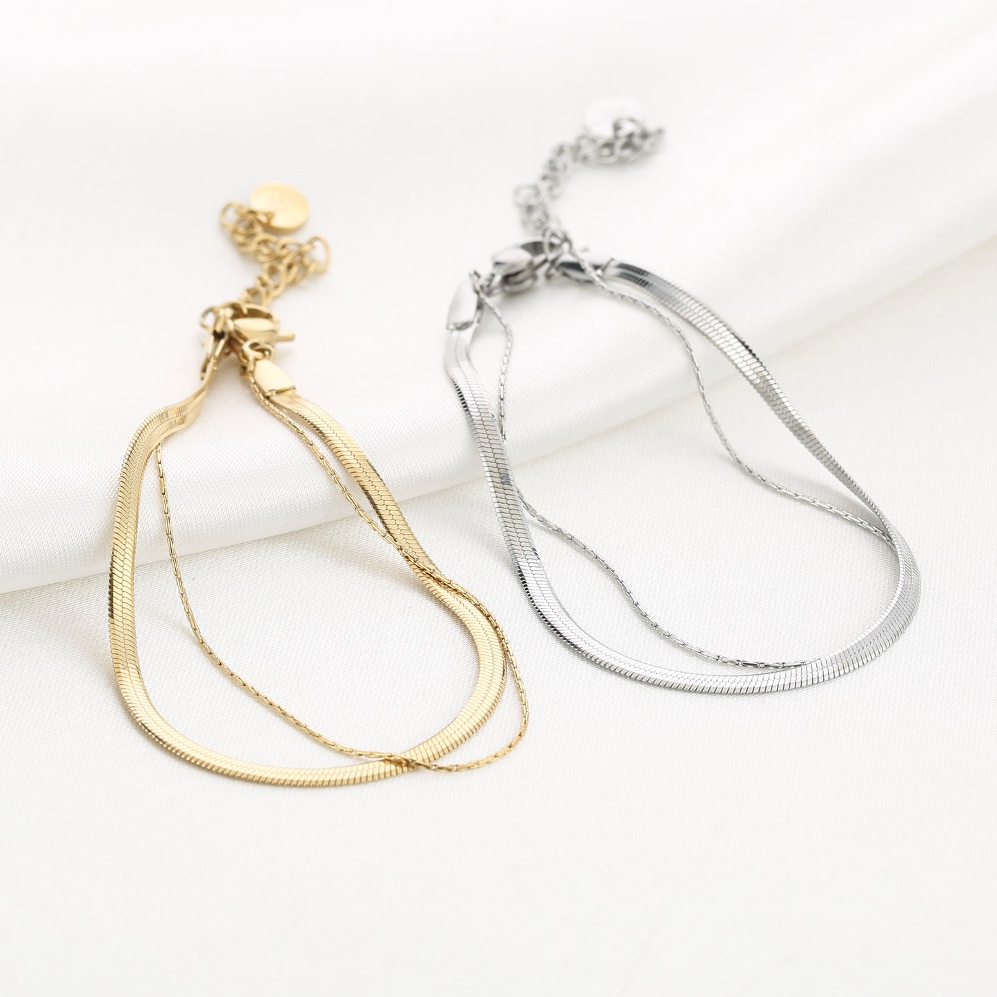 Classy Combo Bracelet - gold