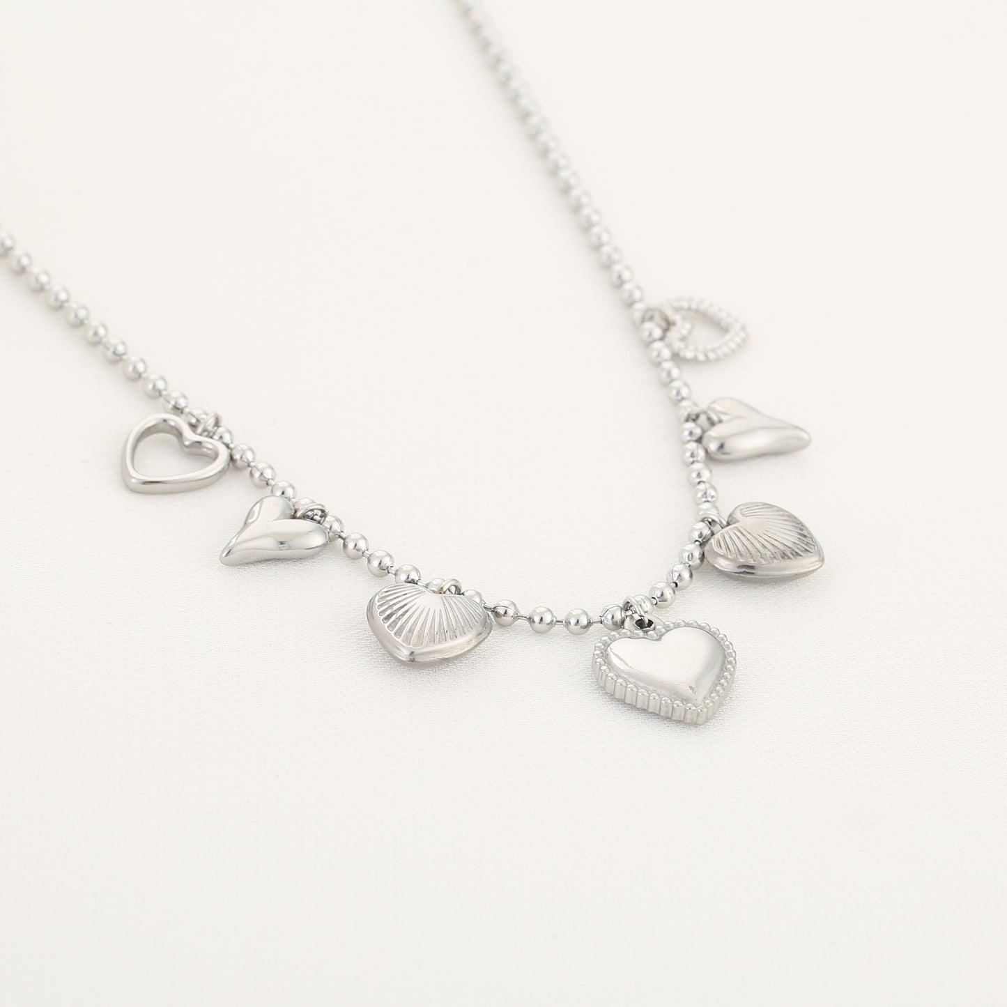 Lots Of Love Necklace - silver