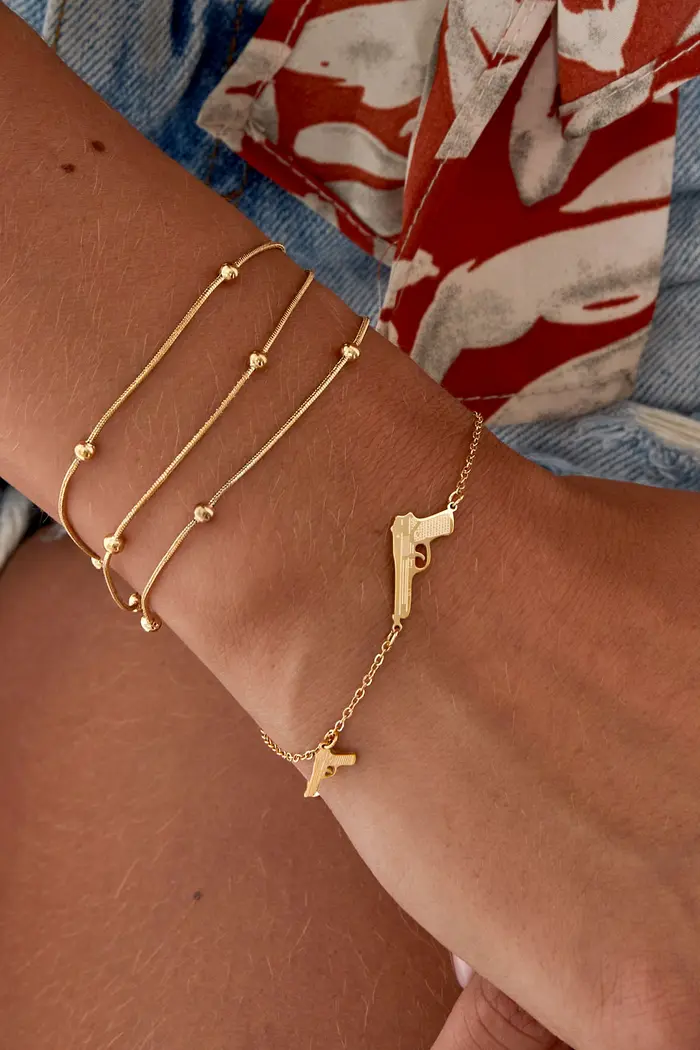 Bracelet 2 Guns - gold