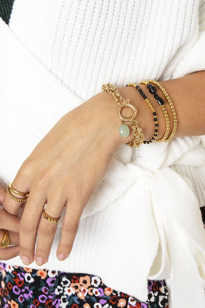 Bracelet Midi Beads - gold