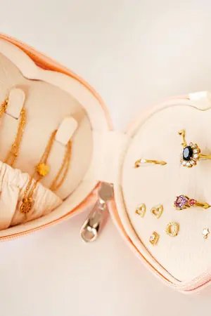Pink Travel Box Heart