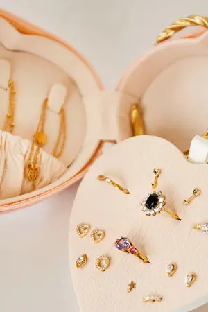 Pink Travel Box Heart