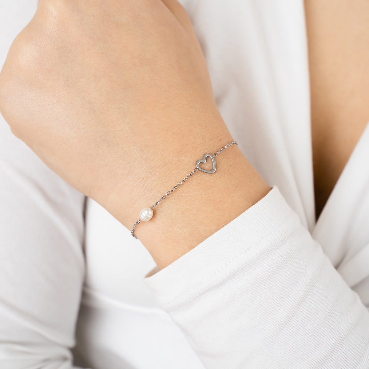 Pearly Bracelet - silver