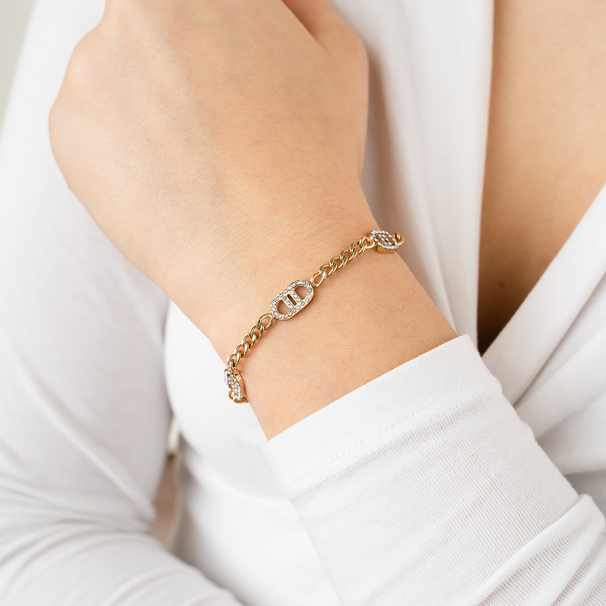 Inspirational Trio Bracelet - gold