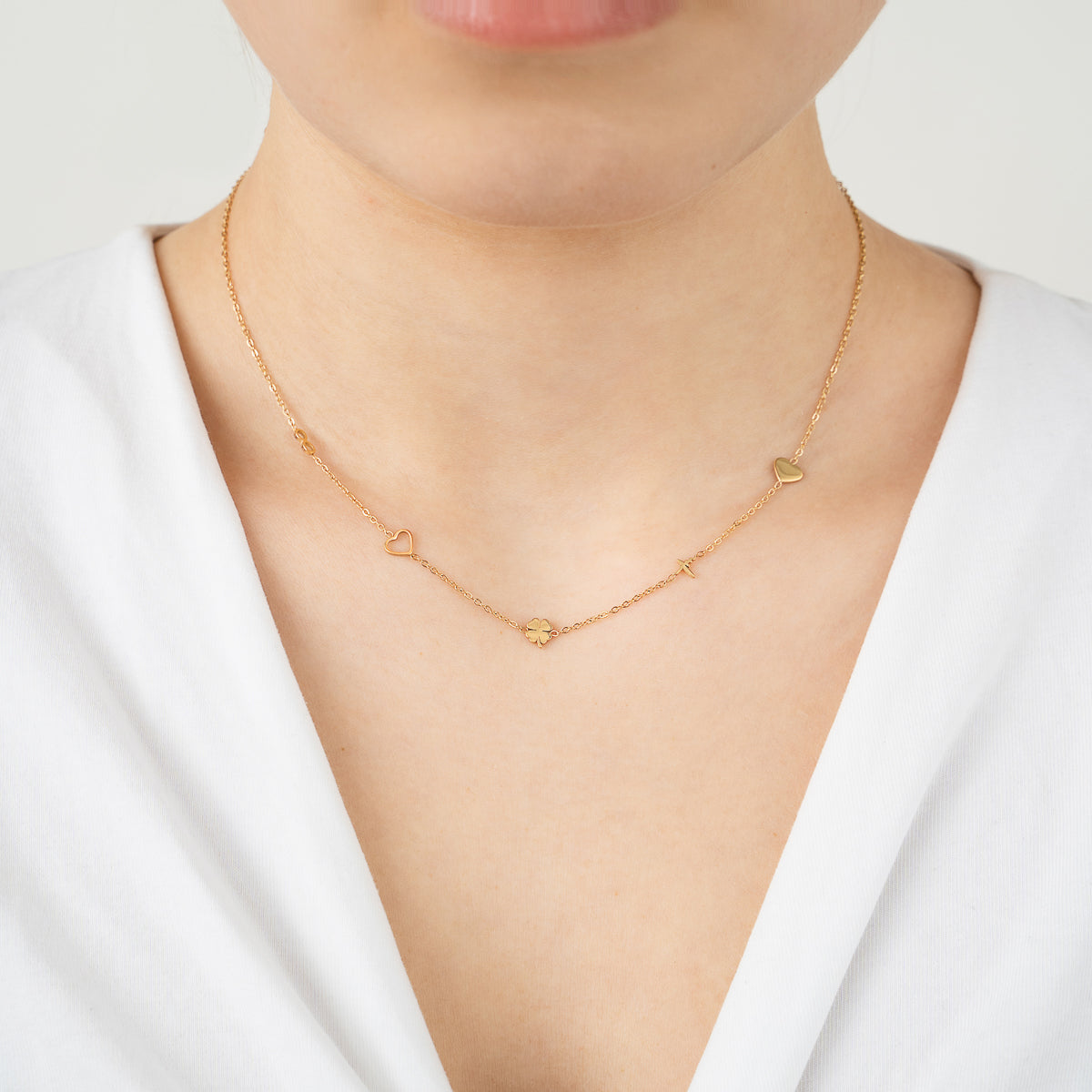 Love Life Necklace - gold