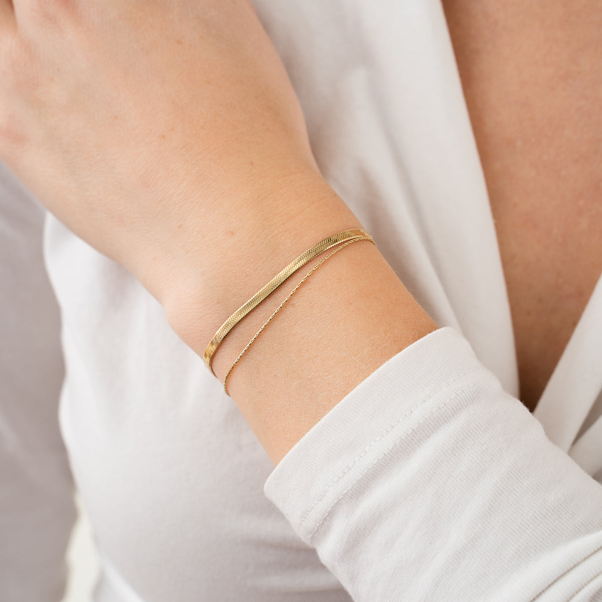 Classy Combo Bracelet - gold
