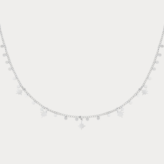 North Star Necklace - silver