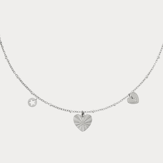 Macy Necklace - silver