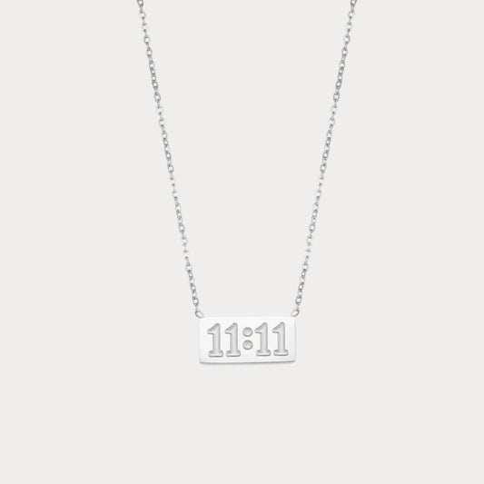 11:11 Necklace - silver